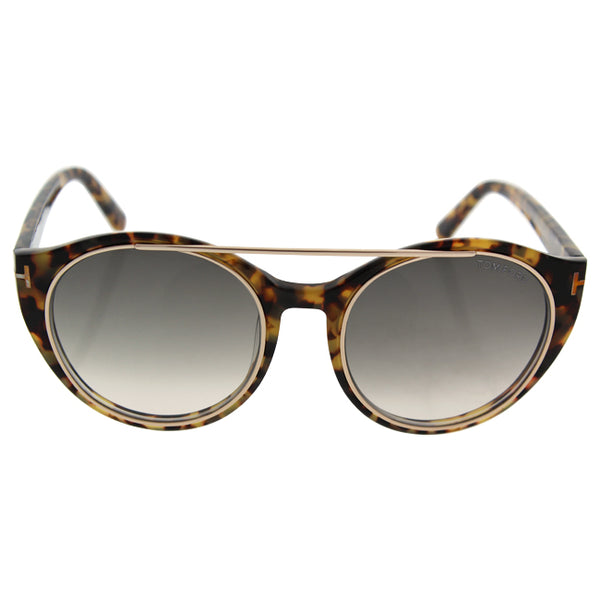 Tom Ford Tom Ford FT0383 Joan 56B - Havana/Grey Gradient by Tom Ford for Women - 52-19-140 mm Sunglasses