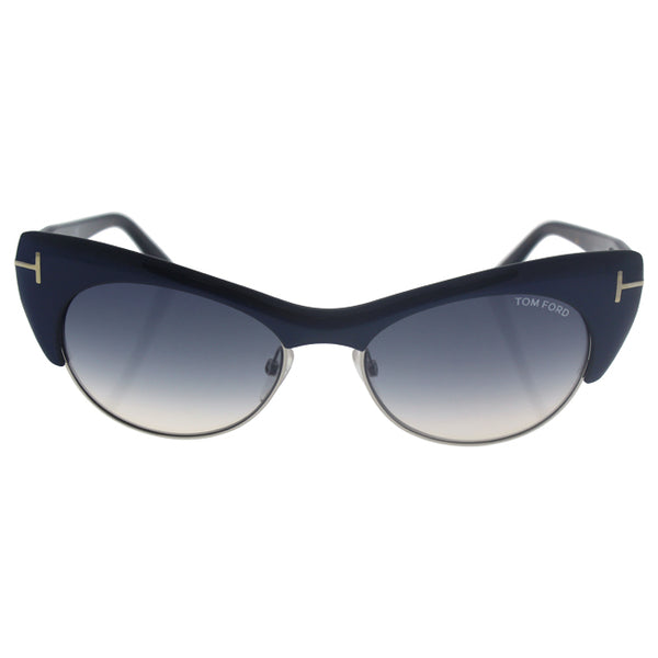 Tom Ford Tom Ford FT0387 Lola 89W - Navy Blue/Blue Gradient by Tom Ford for Women - 54-17-140 mm Sunglasses