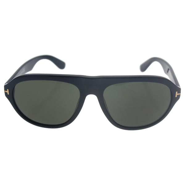 Tom Ford Tom Ford FT0397/S Ivan 01N - Black/Green by Tom Ford for Women - 58-17-145 mm Sunglasses