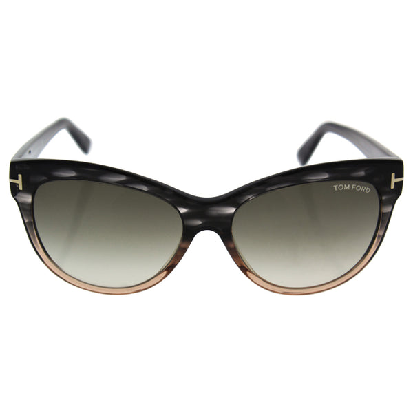 Tom Ford Tom Ford FT0430 Lily 20P - Grey/Gradient Green by Tom Ford for Women - 56-16-140 mm Sunglasses
