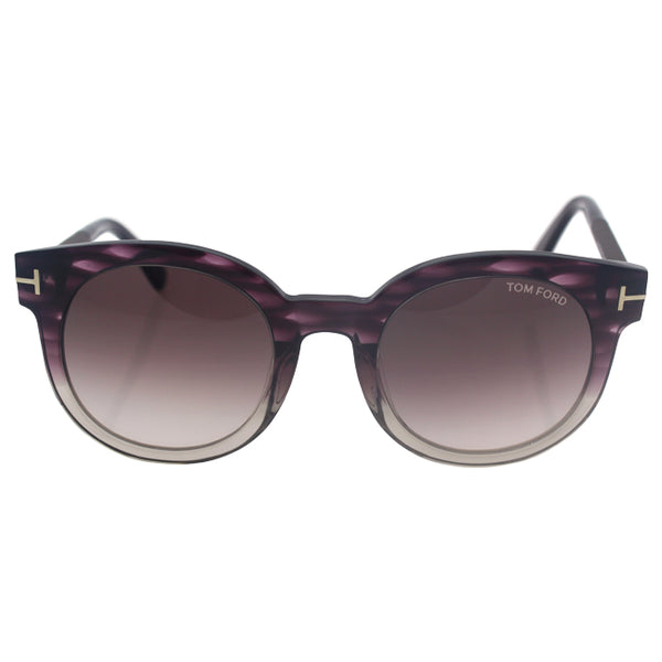 Tom Ford Tom Ford FT0435 Janina 83T - Purple Grey/Grey Gradient by Tom Ford for Women - 51-22-140 mm Sunglasses