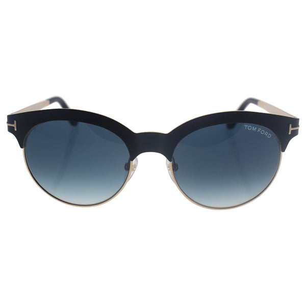 Tom Ford Tom Ford FT0438/S Angela 05P - Black Green/Blue Gradient by Tom Ford for Women - 53-18-135 mm Sunglasses