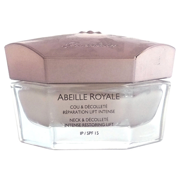 Guerlain Abeille Royale Intense Restoring Lift Neck & Decollete Cream SPF 15 by Guerlain for Women - 1.7 oz Creme (Tester)