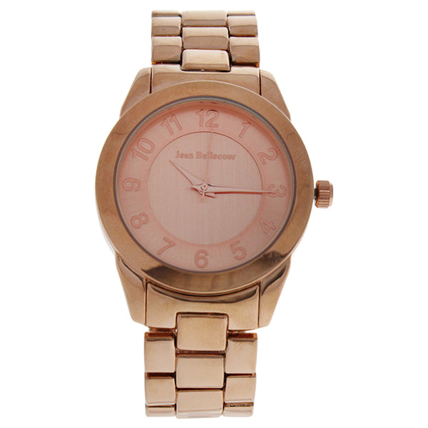 Jean Bellecour A0372-2 Rose Gold Stainless Steel Bracelet Watch by Jean Bellecour for Women - 1 Pc Watch