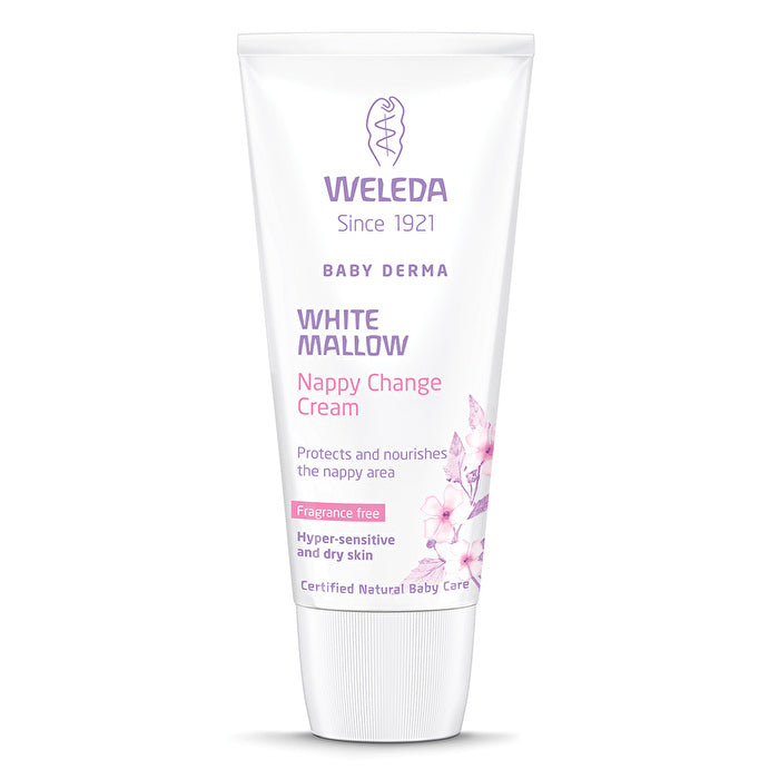 Weleda Baby Derma Nappy Change Cream White Mallow (HyperSensitive & Dry Skin - Fragrance Free) 50ml