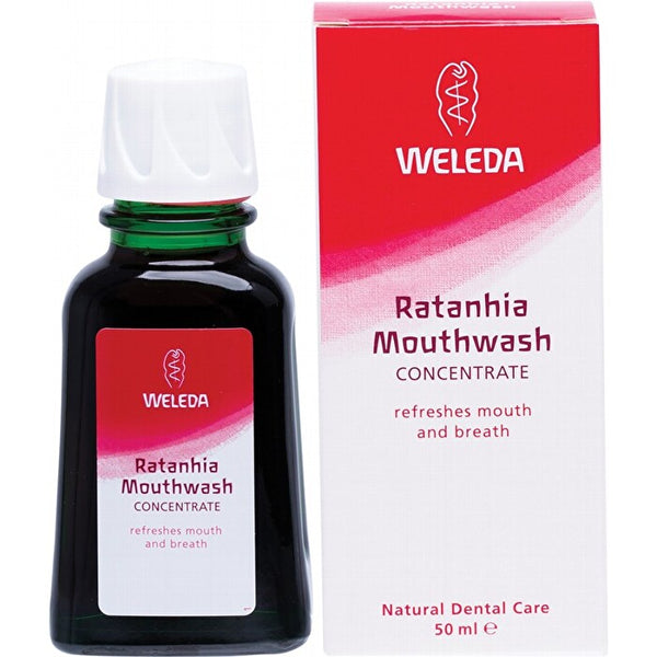 Weleda Oral Ratanhia Mouthwash Concentrate 50ml/1.7oz