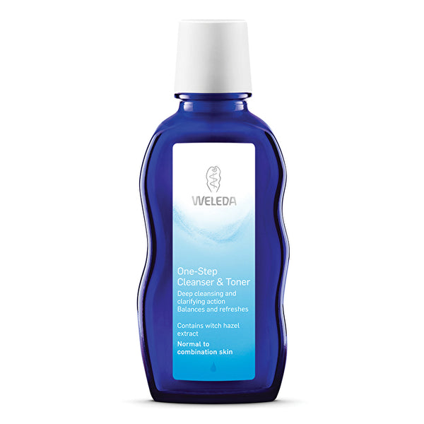 Weleda One-Step Cleanser & Toner (Normal to Combination Skin) with Organic Witch Hazel 100ml