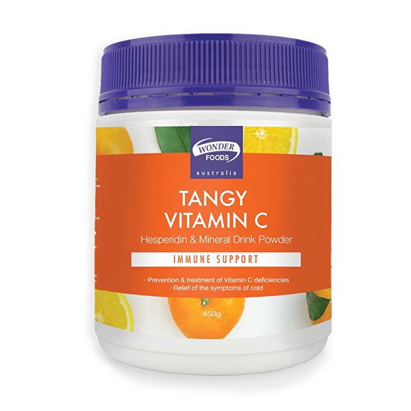 Wonder Foods Tangy Vitamin C, Hesperidin & Mineral Drink Powder 450g