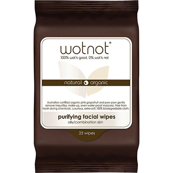 Wotnot Facial Wipes Deep Cleansing x (soft pack) 25 Pack
