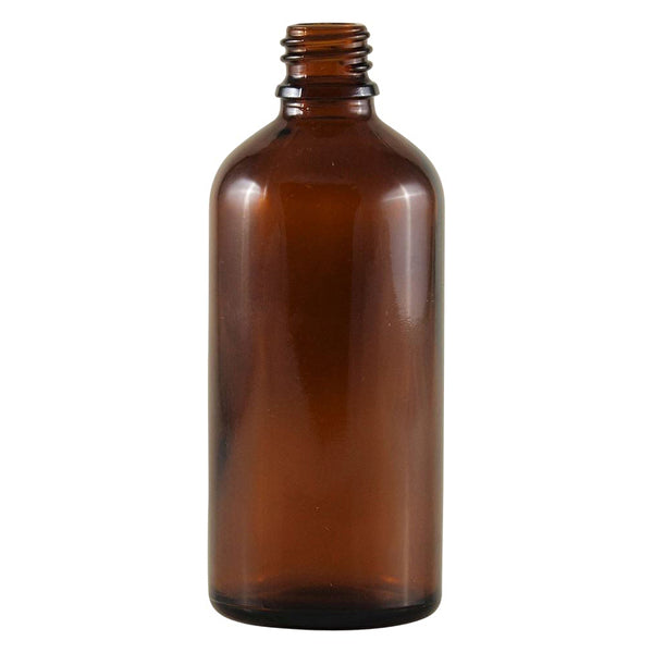 Dispensary & Clinic Items Bottle Glass Amber (18mm neck diameter) (single) 100ml