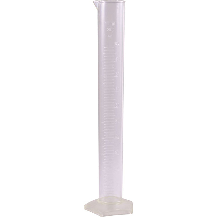 Dispensary & Clinic Items Measuring Cylinder Plastic Clear Graduated 100ml