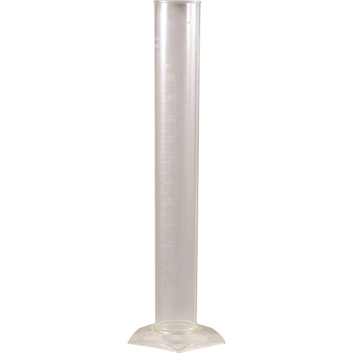 Dispensary & Clinic Items Measuring Cylinder Plastic Clear Graduated 250ml