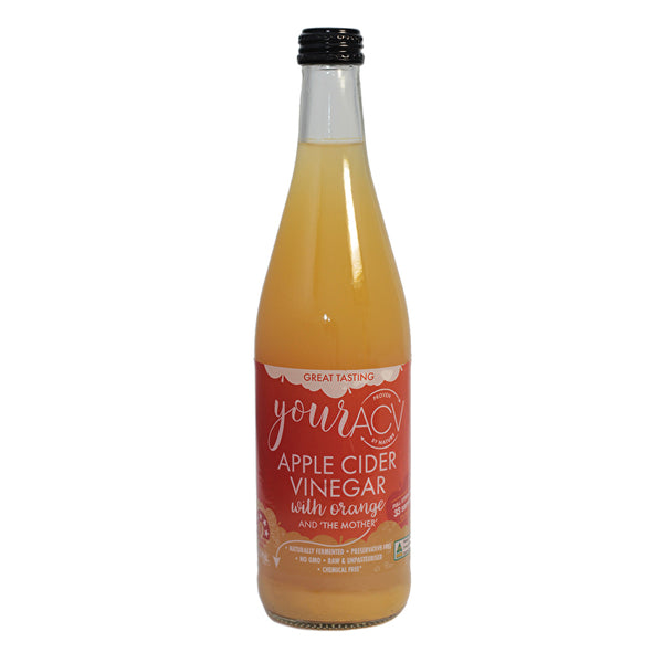 Your Acv Apple Cider Vinegar with Orange and 'The Mother' 500ml