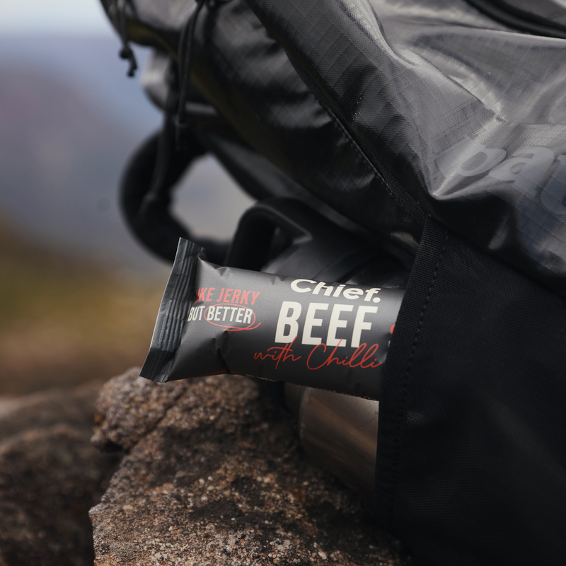 Chief Nutrition Chief Grass Fed Beef Bar Beef & Chilli 40g Fresh