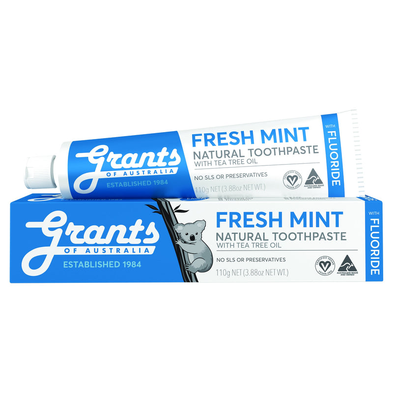 Grants Toothpaste Fresh Mint 110g