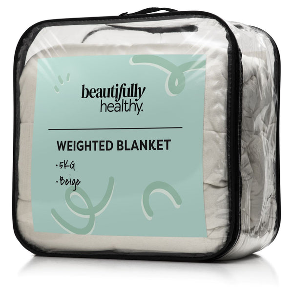 Beautifully Healthy Weighted Blanket 5 kg Grey